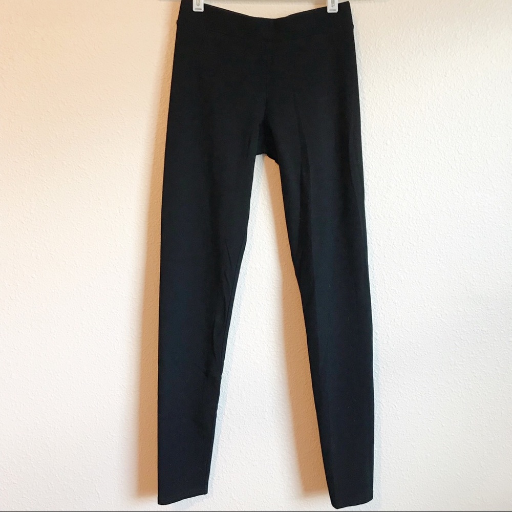 LC Lauren Conrad Black Mid-Rise Leggings